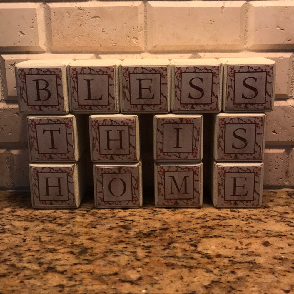 Bless This Home Decorative Blocks‎